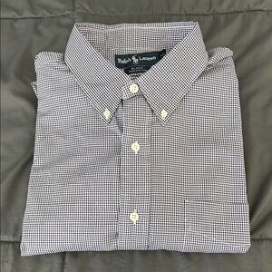 Ralph Lauren Blake Plaid Button Down Shirt Size XL